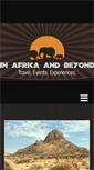 Mobile Screenshot of inafricaandbeyond.com